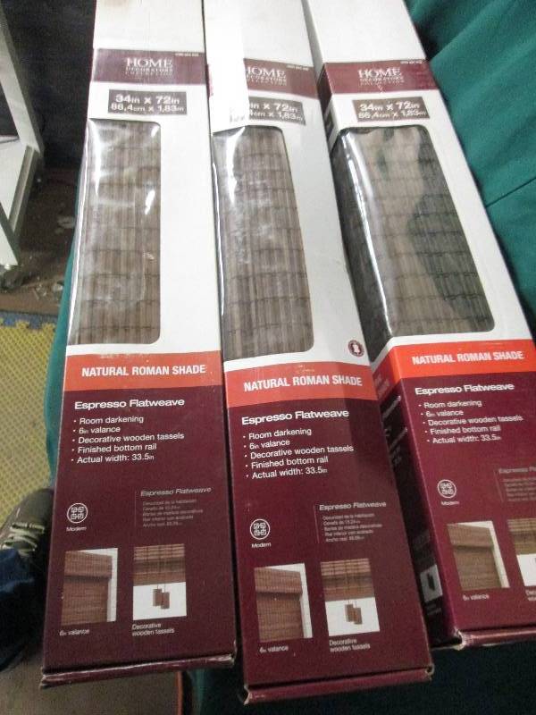 3 homedecorators 34x72 natural ro...