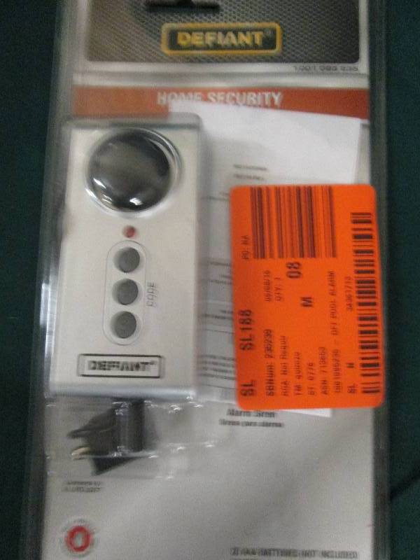 Defiant Home Security Pool Alarm op...