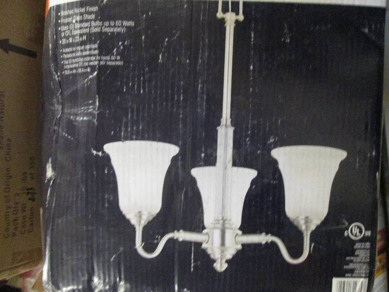 commercial electric 3-light chandel...