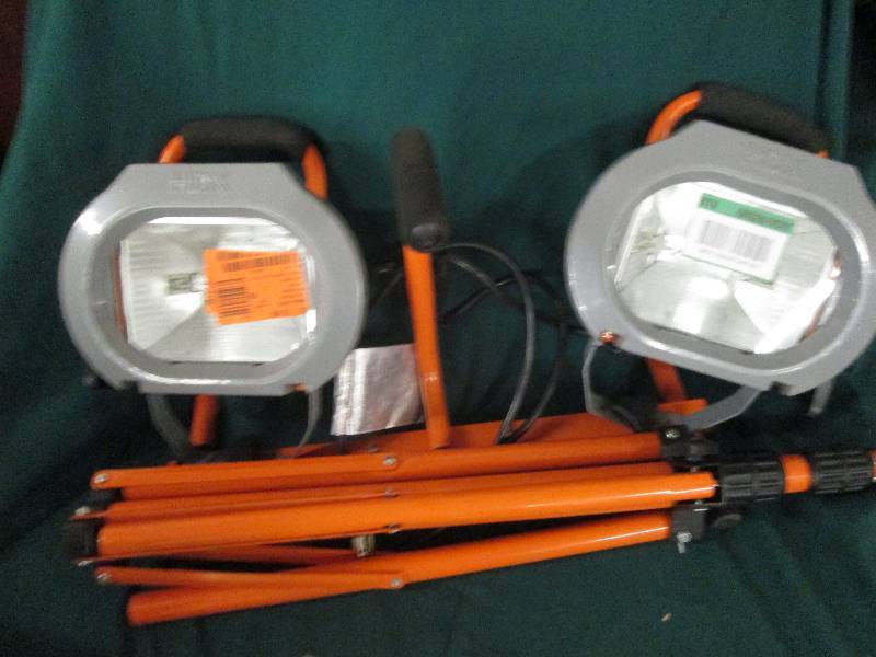 dual hdx work lights tested and wor...
