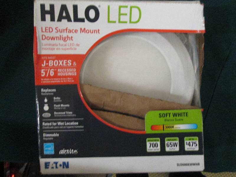 halo LED surface mount downlight fi...