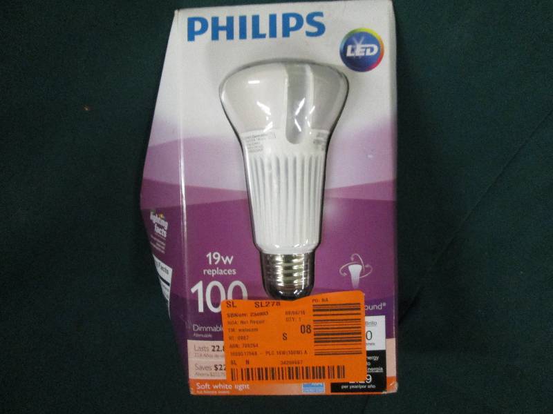 philips LED 19watt light replaces 1...