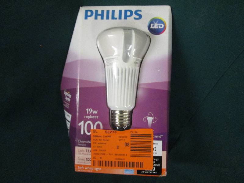 philips LED 19watt light replaces 1...