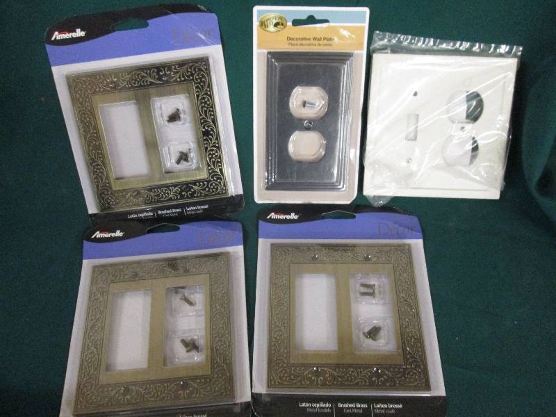 5 light switch covers ...
