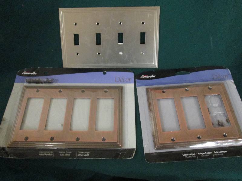 3 switch and outlet covers ...