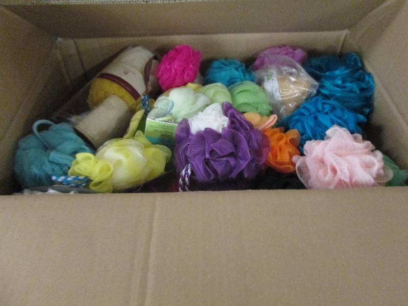 box of scrubbys all new ...
