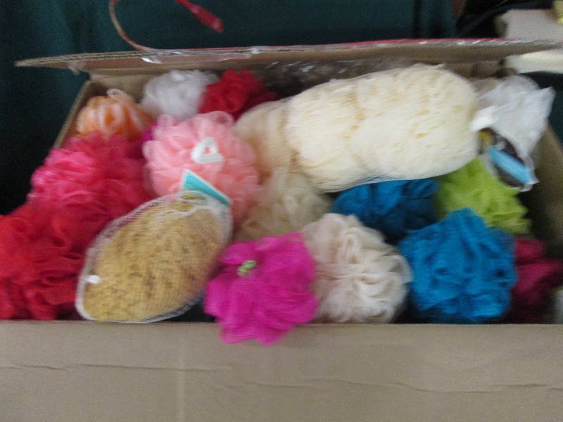 box of scrubbys all new...