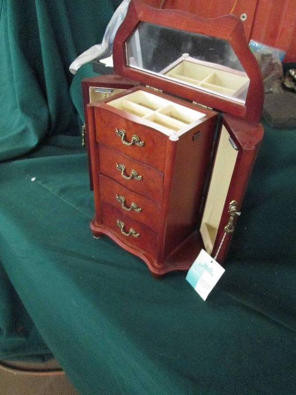 mele jewelry case new 11 tall 10.5...