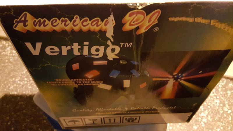 lot 16 image: American DJ Vertigo Lights