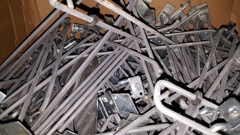 lot 23 image: Large lot of Racking pegs