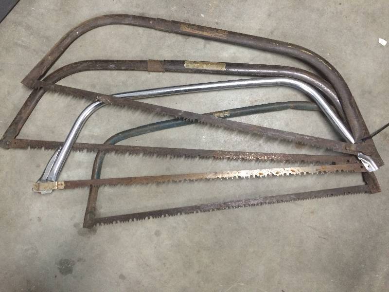 lot 58 image: Bow Saws