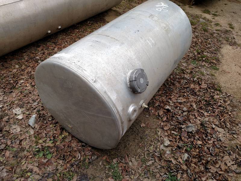 lot 50 image: Aluminum Fuel Tank, 44 x 24 dia....