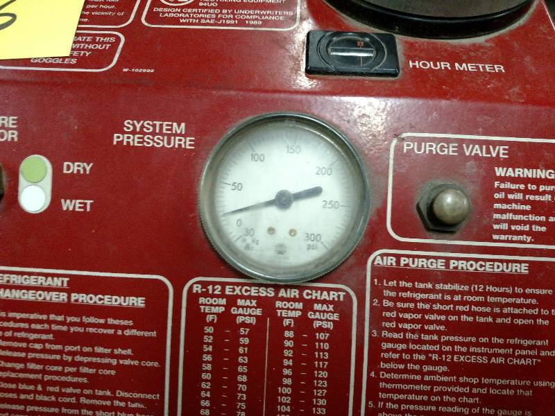 lot 106 image: White 01060 Refrigerant Recovery Re...