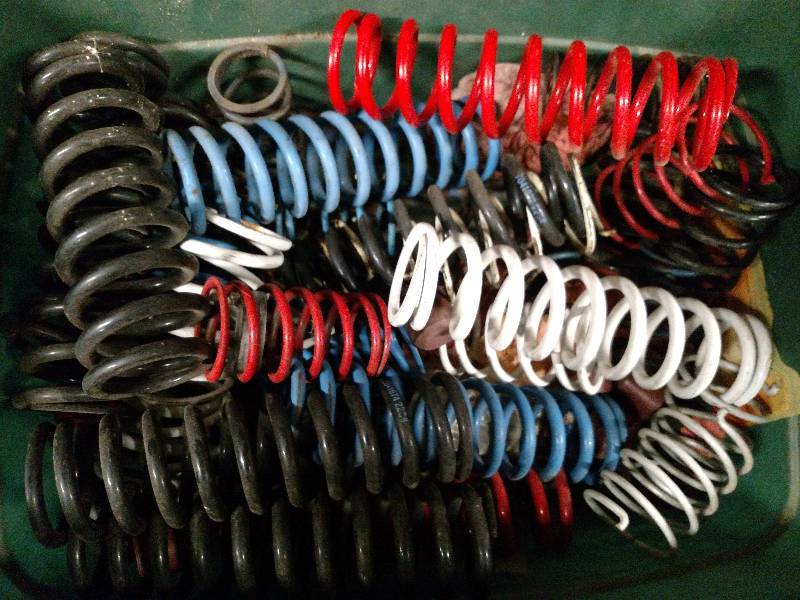 lot 71 image: Asstd Snowmobile Shock Springs...
