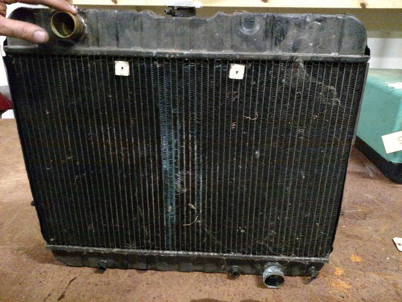 lot 55 image: Radiator, 25 x 22, Unknown Conditio...
