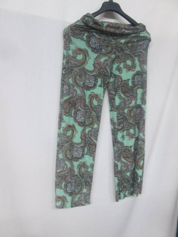 White Mark Misses Paisley Palazzo Pant