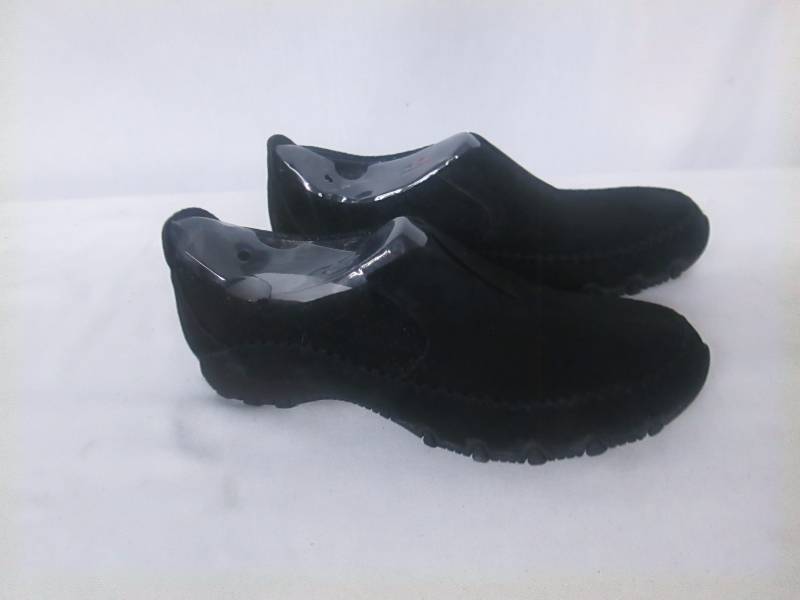 Skechers Womens Bikers Freeway Suede Slip-on shoe