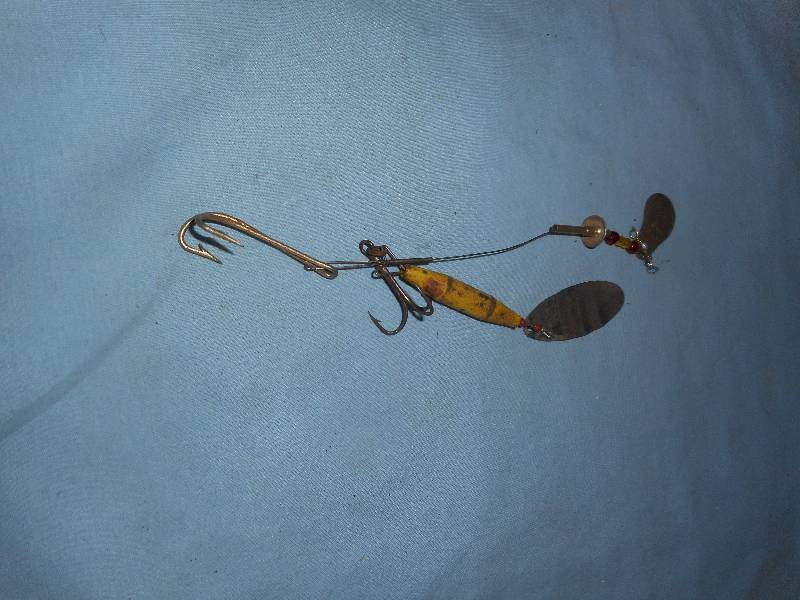 lot 33 image: 2 COLLECTIBLE SPINNER BAITS