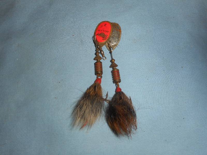 lot 41 image: 2 VINTAGE MEPPS SPINNERS