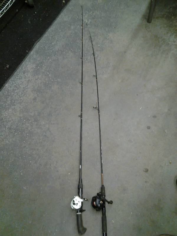 lot 54 image: Ugly Stick With Abu Garcia Ambassador Reel, Lews Speed Stick Rod With Shimano Bantam 100 Reel