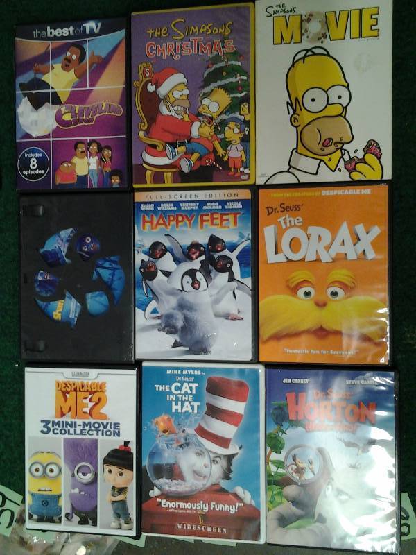 lot 59 image: 9-DVDs