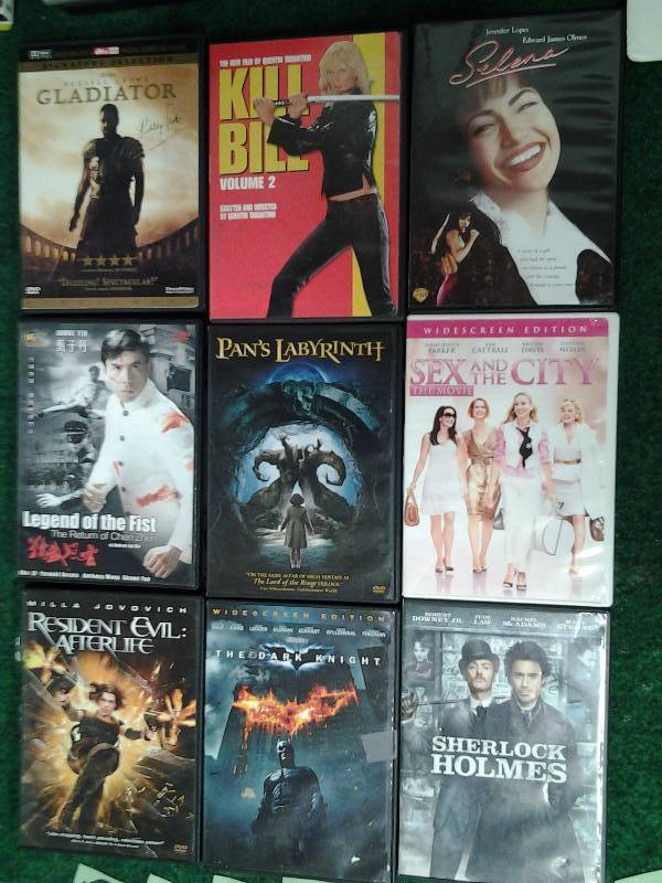 lot 60 image: 9-DVDs