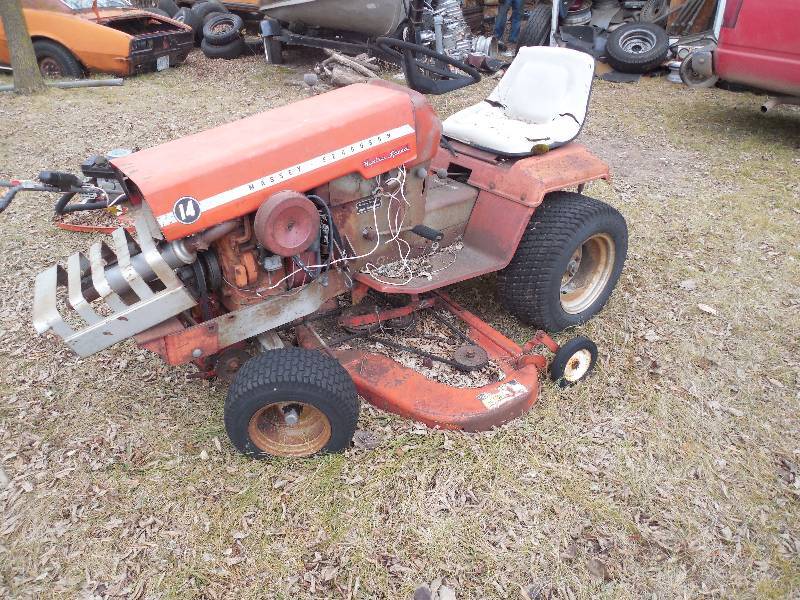 Massey Ferguson Garden Tractor Blaine Estate Auction Sale 2 K Bid