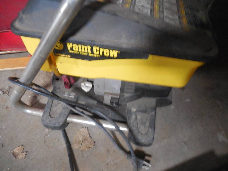lot 138 image: ELECTRIC PAINT SPRAYER