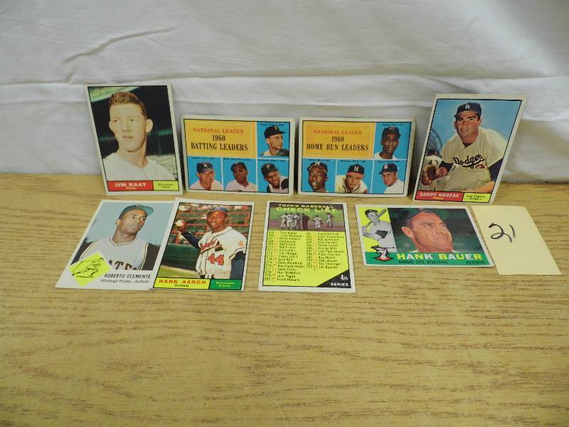 1960s Baseball Cards