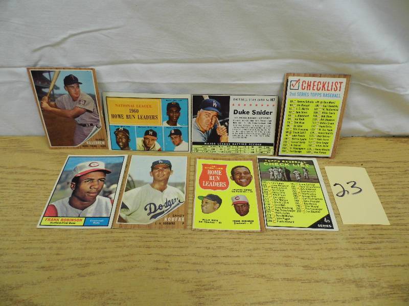 1960s Baseball Cards