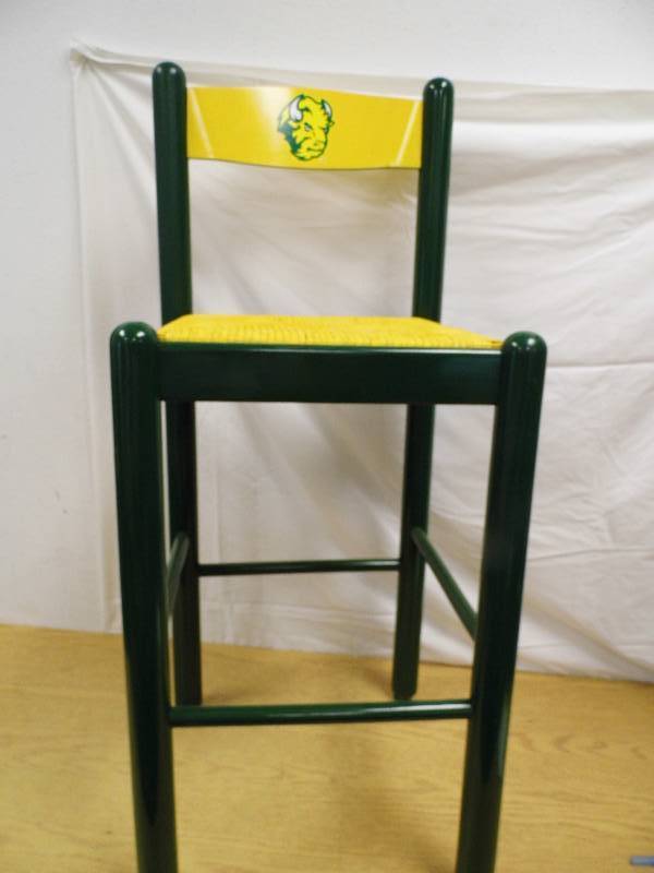 NDSU Bison Stool - Square Seat