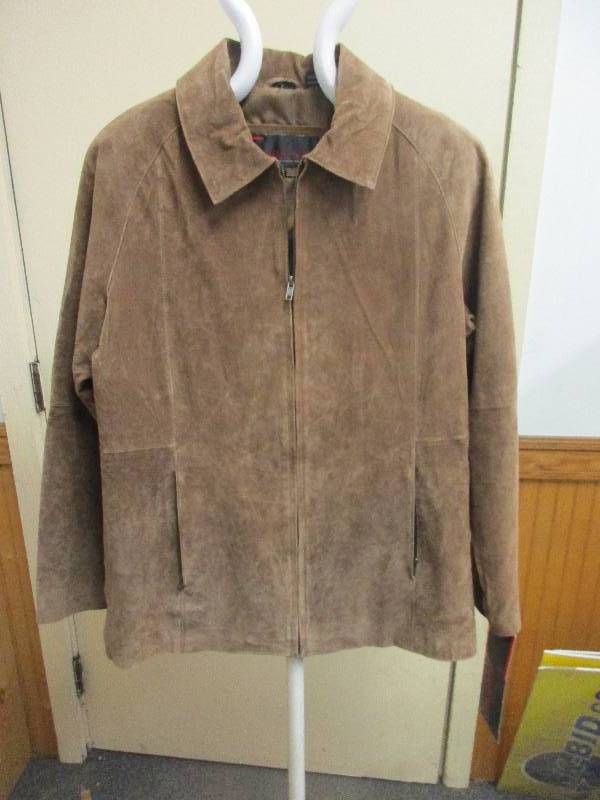 Phase Two brown dyed pig suede (large)