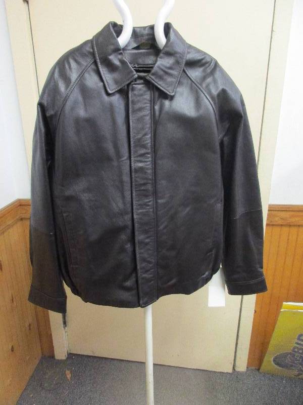 MENS Harve Bernard Brown dyed lamb (large)