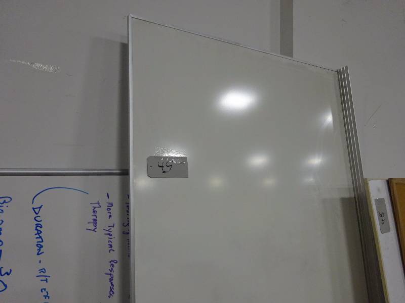 Pair of 8ft White Boards