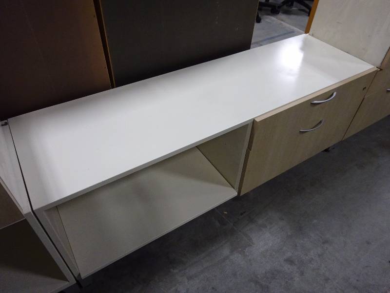Pair Low 2 Drawer Credenzas