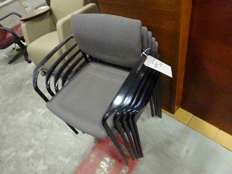 5 Stacking Chairs