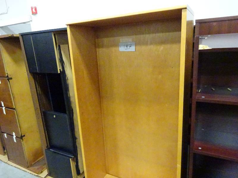 Blond Book Case, 6ft