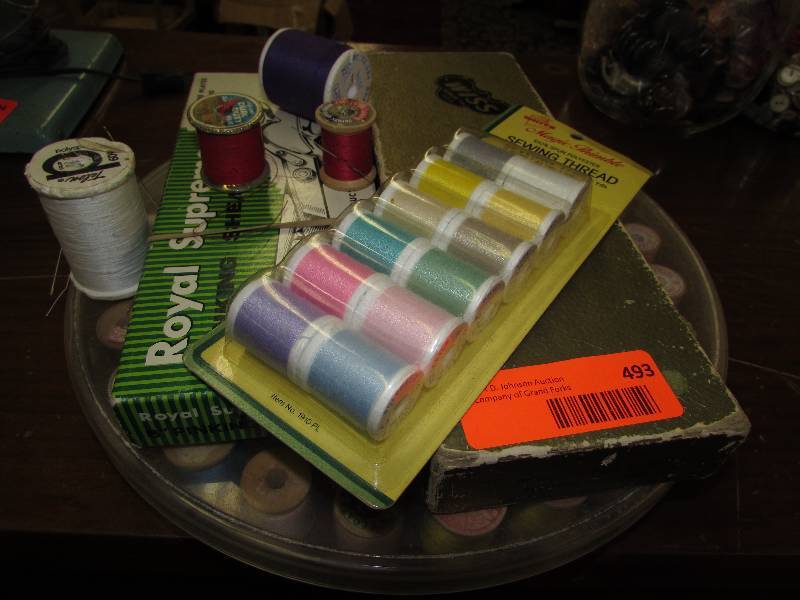 Sewing Thread and Scissors