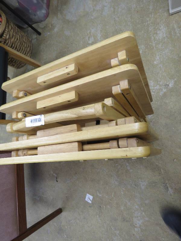 Wood Table Trays