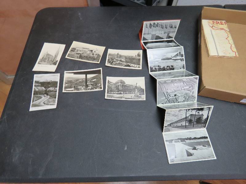 Antique Pictures and Map from WW II
