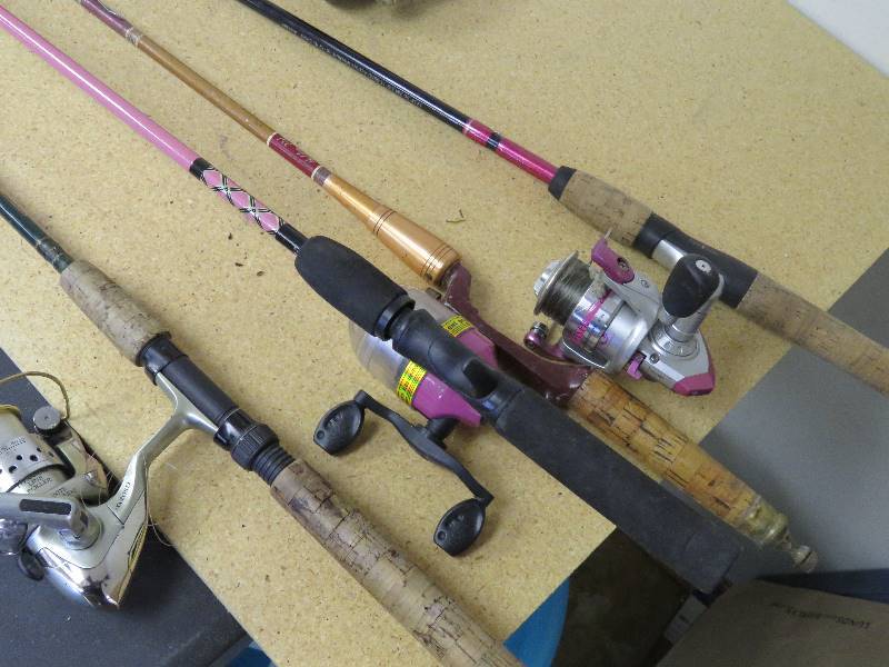 Fishing poles