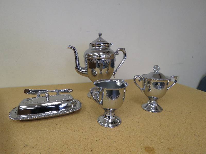 Silver Plated Tea Set