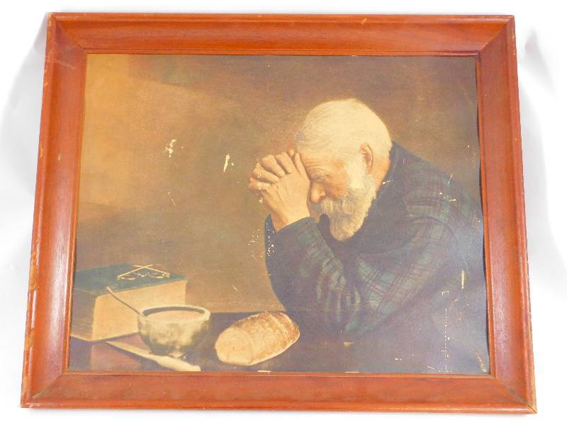 lot 28 image: Vintage Framed Print