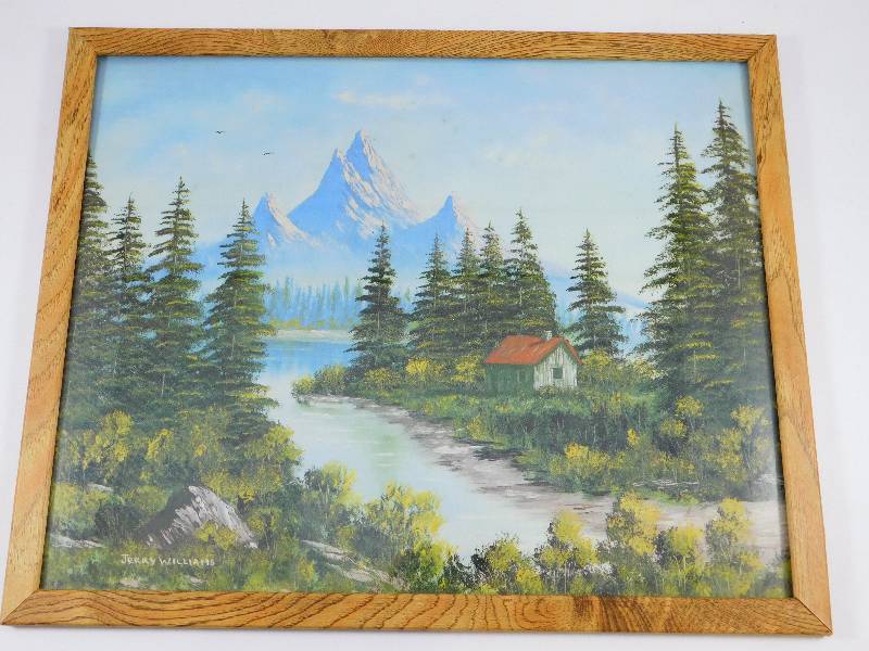 lot 33 image: Framed Print by Jerry Williams