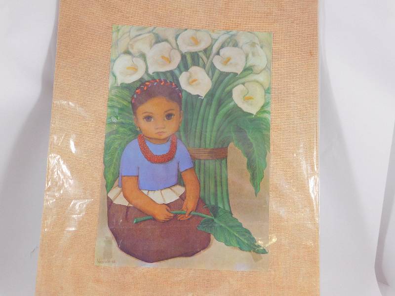lot 36 image: Print by Vezcali 1968