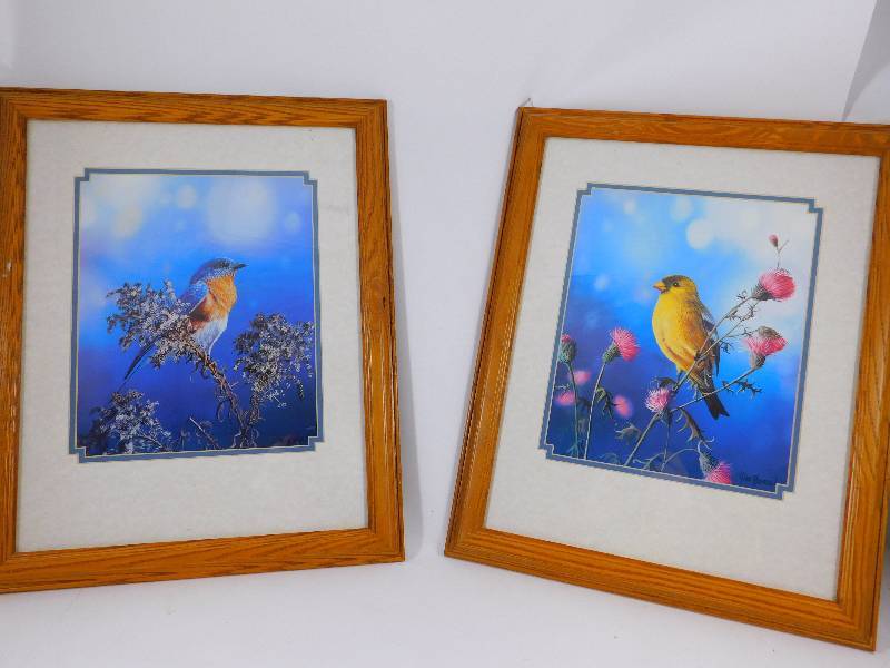 lot 42 image: Lot of 2 Framed Prints by Jim Hansel