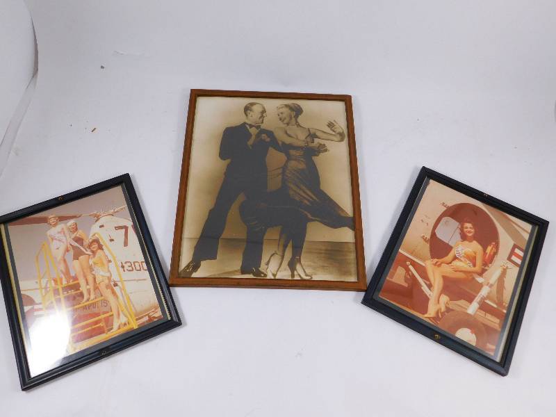 lot 61 image: WWII Framed Photos