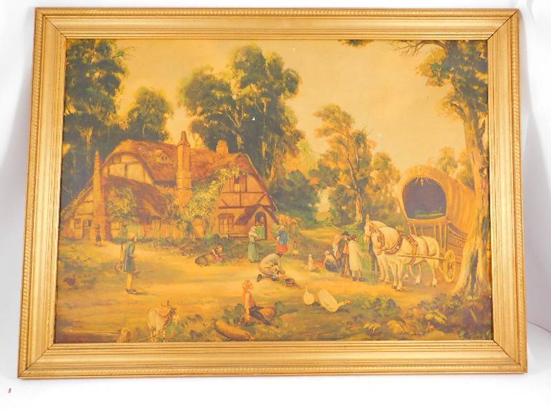 lot 62 image: Framed Print by Frederick