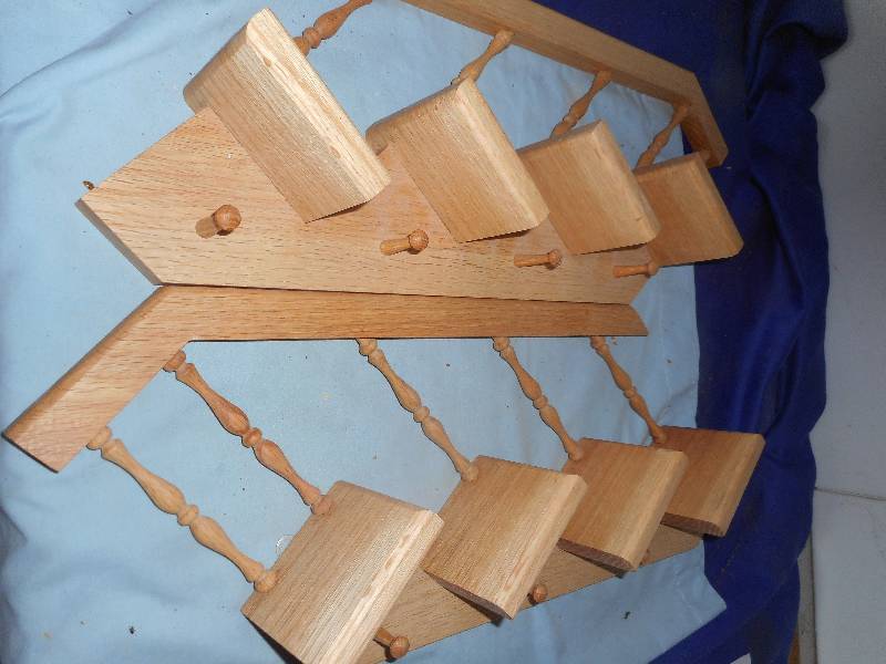 lot 54 image: 2 SOLID WOOD SHELVES