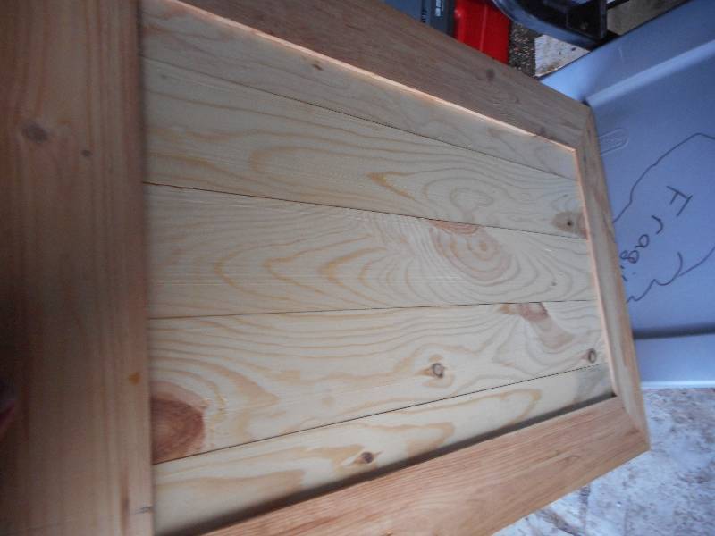 lot 96 image: LOG CABNET DOOR